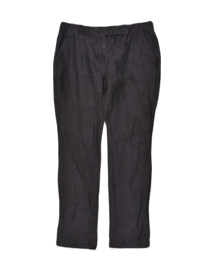 EMPORIO ARMANI Womens Slim Casual Trousers W32 L29  Black | Vintage Emporio Armani | Thrift | Second-Hand Emporio Armani | Used Clothing | Messina Hembry 