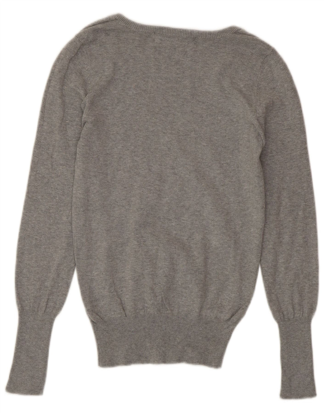 Zara Dame V-hals sweater lille grå