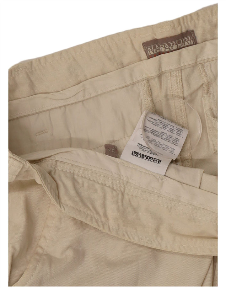 Napapijri Herre Cargo Shorts W33 Medium Beige Bomuld