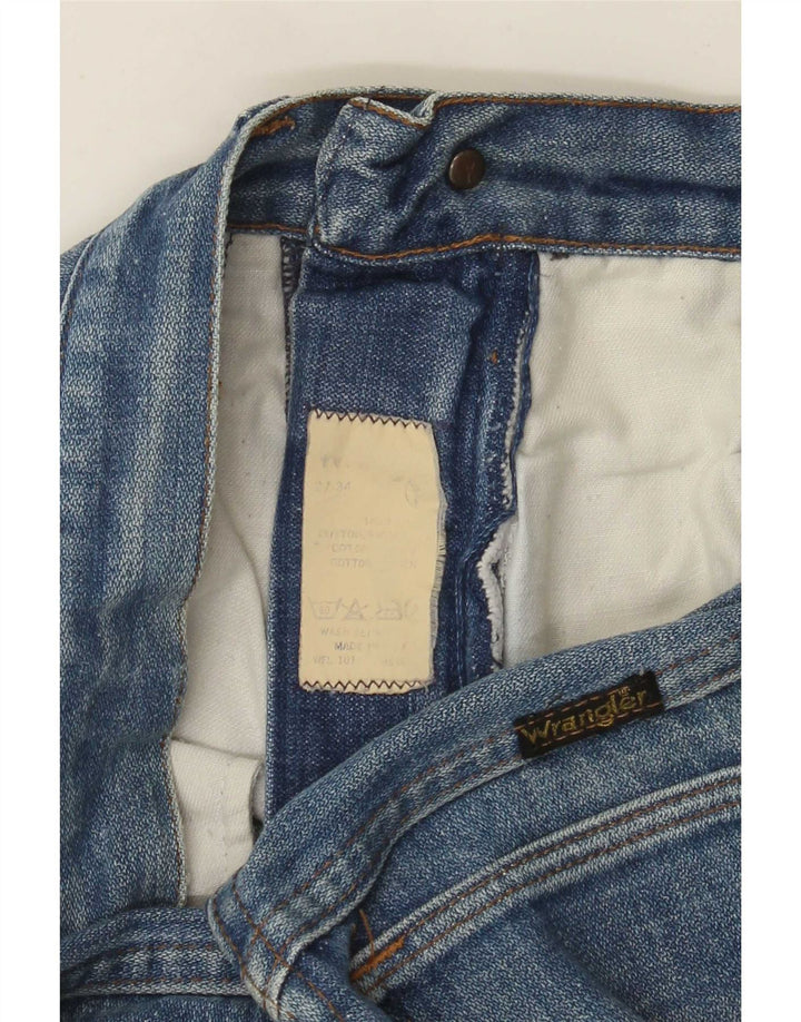 Wrangler Dame Slim Jeans W27 L34 Blå Bomuld