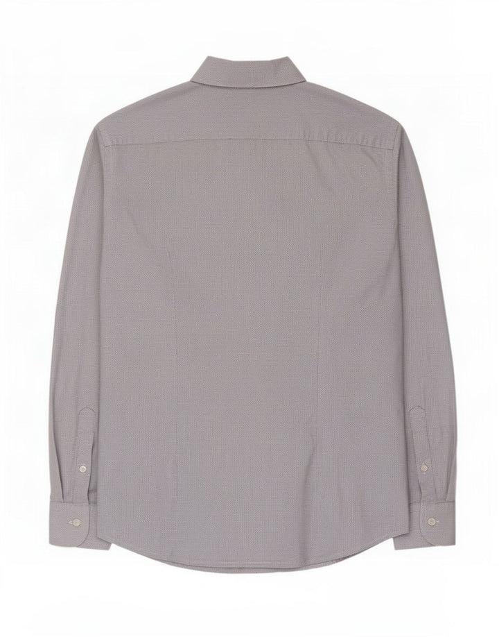 Trussardi herreskjorte str. 41 Medium Blue Spotted