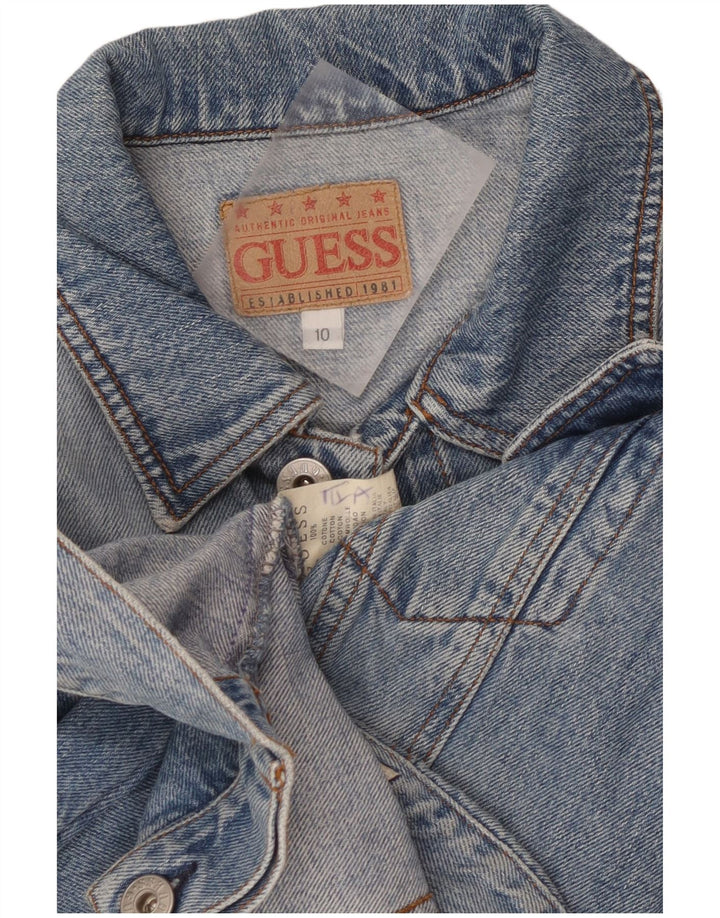 Guess Boys denimjakke 9-10 år blå bomuld