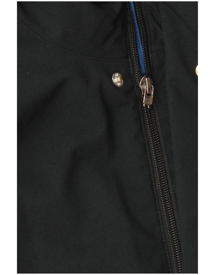 Hugo Boss Boys Hooded Bomber Jacket 13-14 år Lille sort polyester
