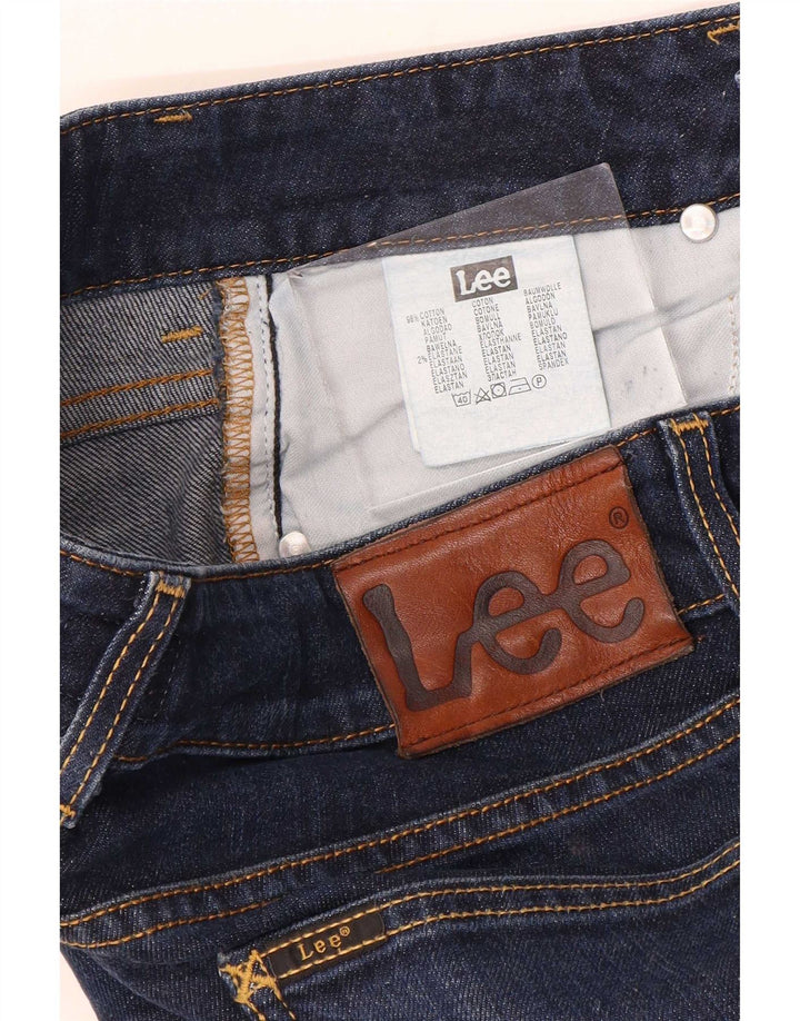 Lee Dame Amy Slim Jeans W27 L30 Marineblå Bomuld
