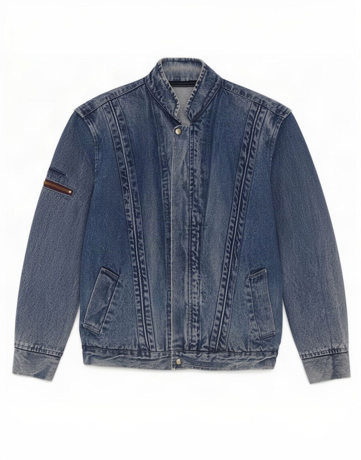 Vintage denimjakke til mænd UK 38 Medium Blue