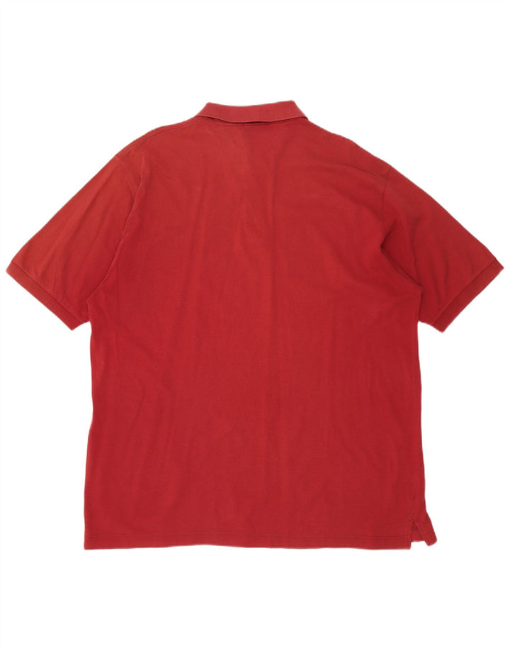 SERGIO TACCHINI Mens Polo Shirt IT 58 2XL Burgundy