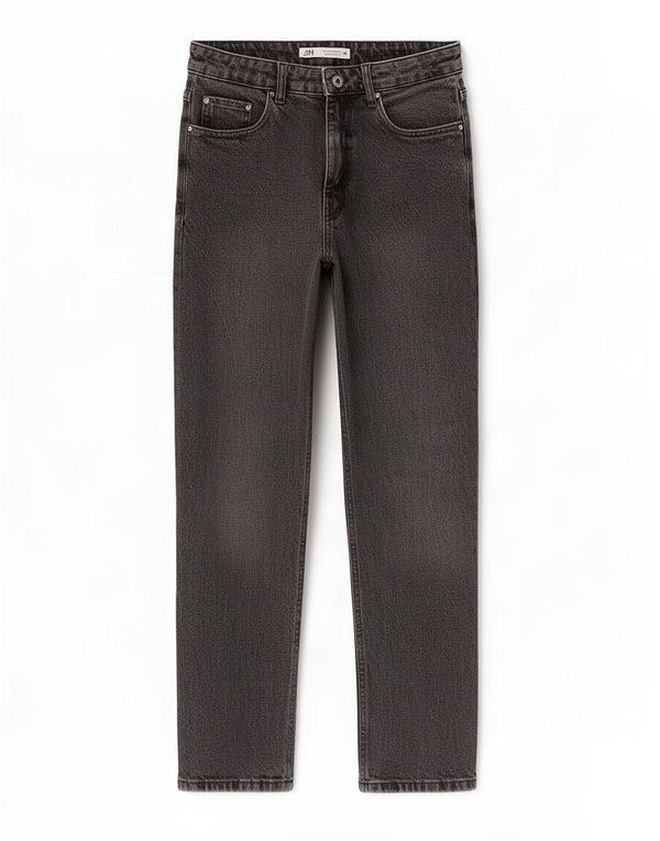 Zara Womens Tapered Jeans EU 38 Small W28 L28 Grå Bomuld