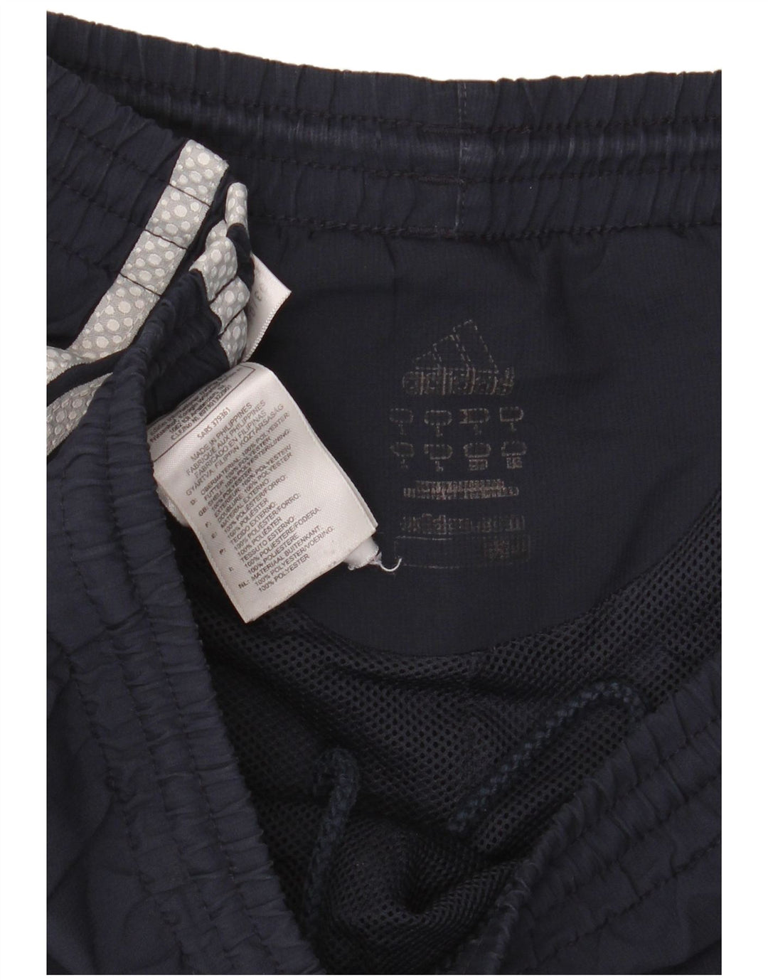 Adidas Sportsshorts til mænd store marineblå polyester