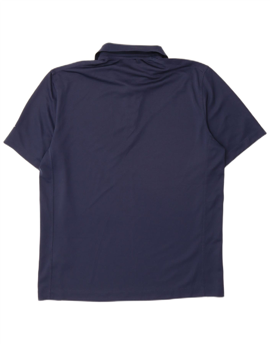 Nike Herre Dri Fit Polo Shirt Large Navy Blue Polyester