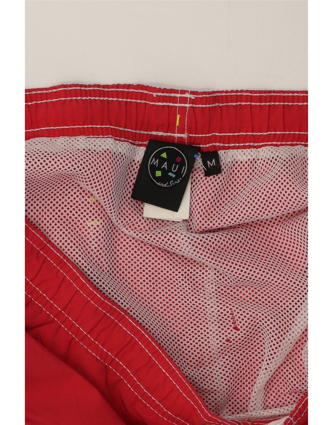Maui and Sons Badeshorts til mænd Medium rød polyamid