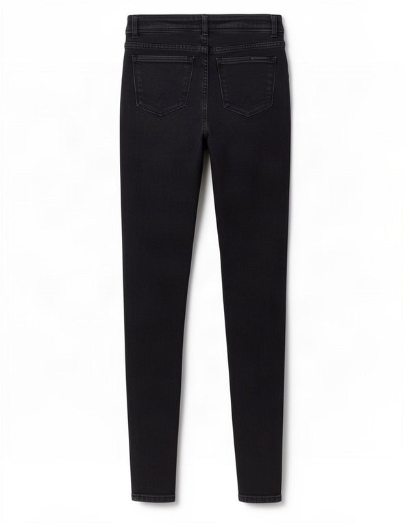 Superdry Womens Standard Super Skinny Jeans W25 L32 Marineblå Bomuld