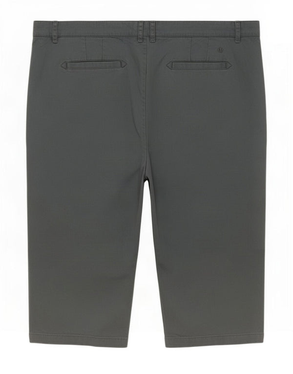 Fat Face Dame Farnham Cropped Trousers UK 22 3XL W45 L20 Grå Bomuld