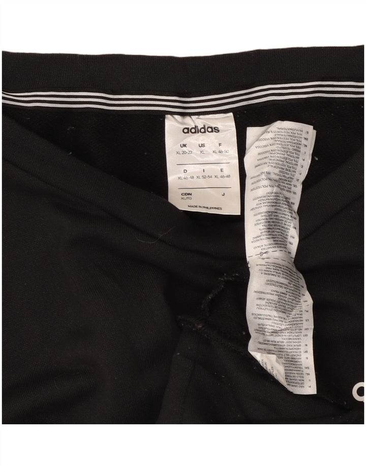 Adidas Dame Climalite Sweatshirt Jumper UK 20/22 XL Sort Polyester