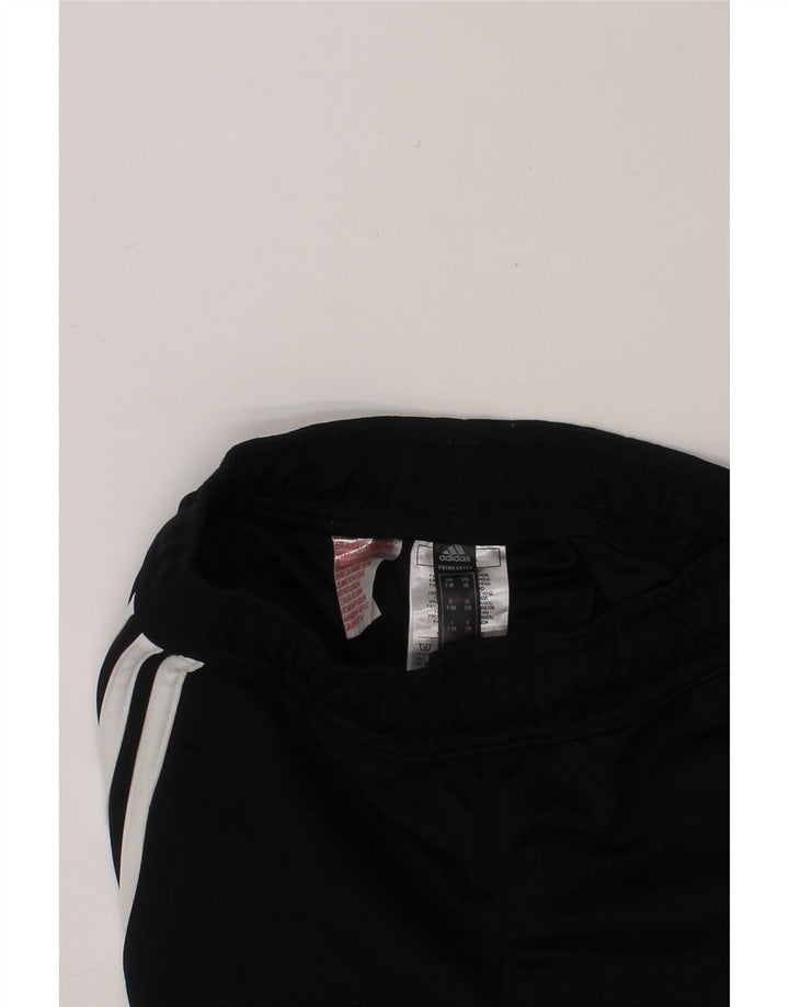 ADIDAS Boys Aeroready Sport Shorts 7-8 Years  Black Polyester Vintage Adidas and Second-Hand Adidas from Messina Hembry 