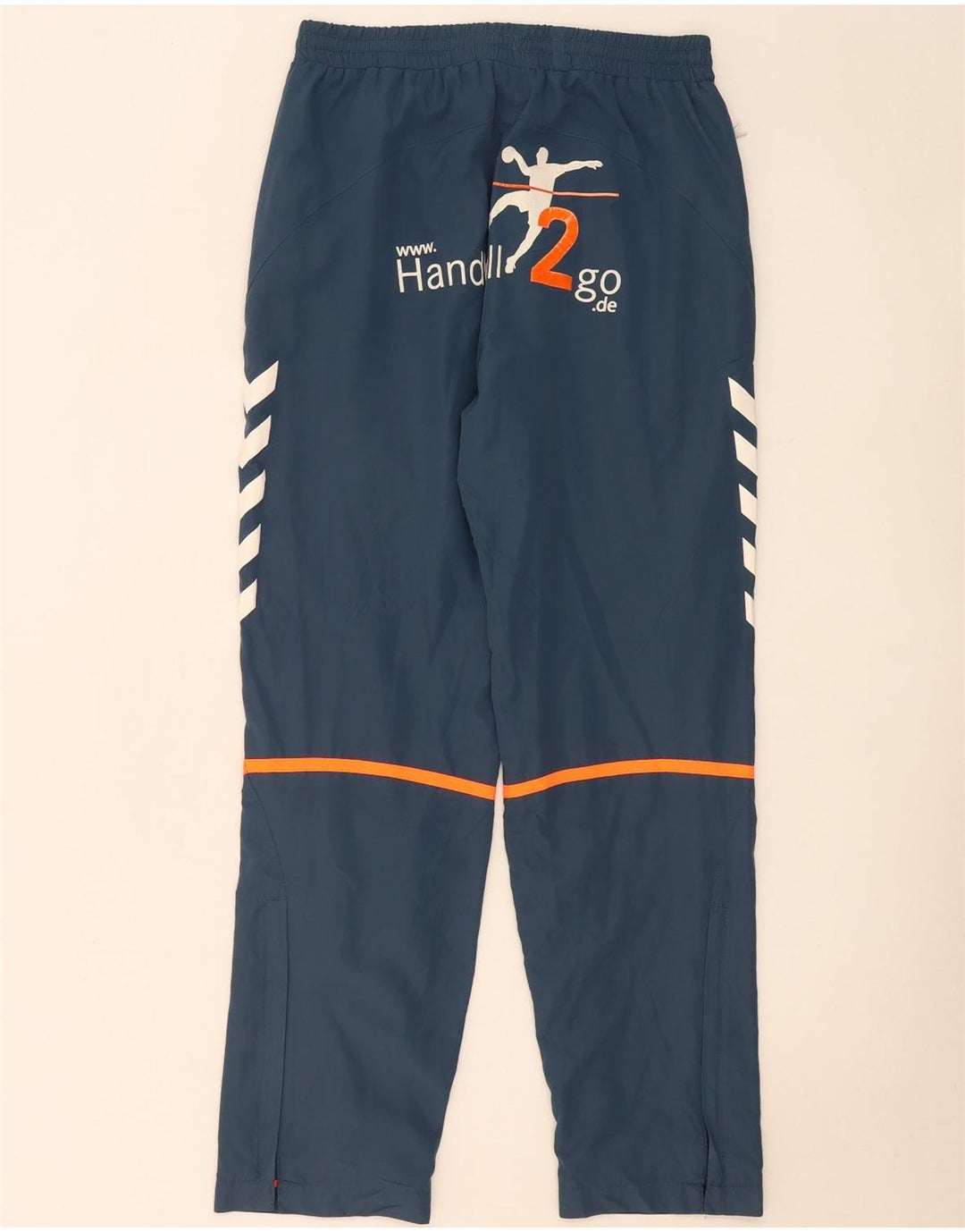 Hummel Herre grafisk træningsdragt Bukser Medium Navy Blue Colourblock