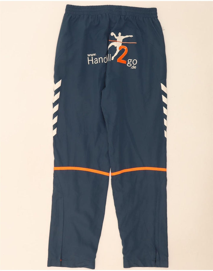 Hummel Herre grafisk træningsdragt Bukser Medium Navy Blue Colourblock