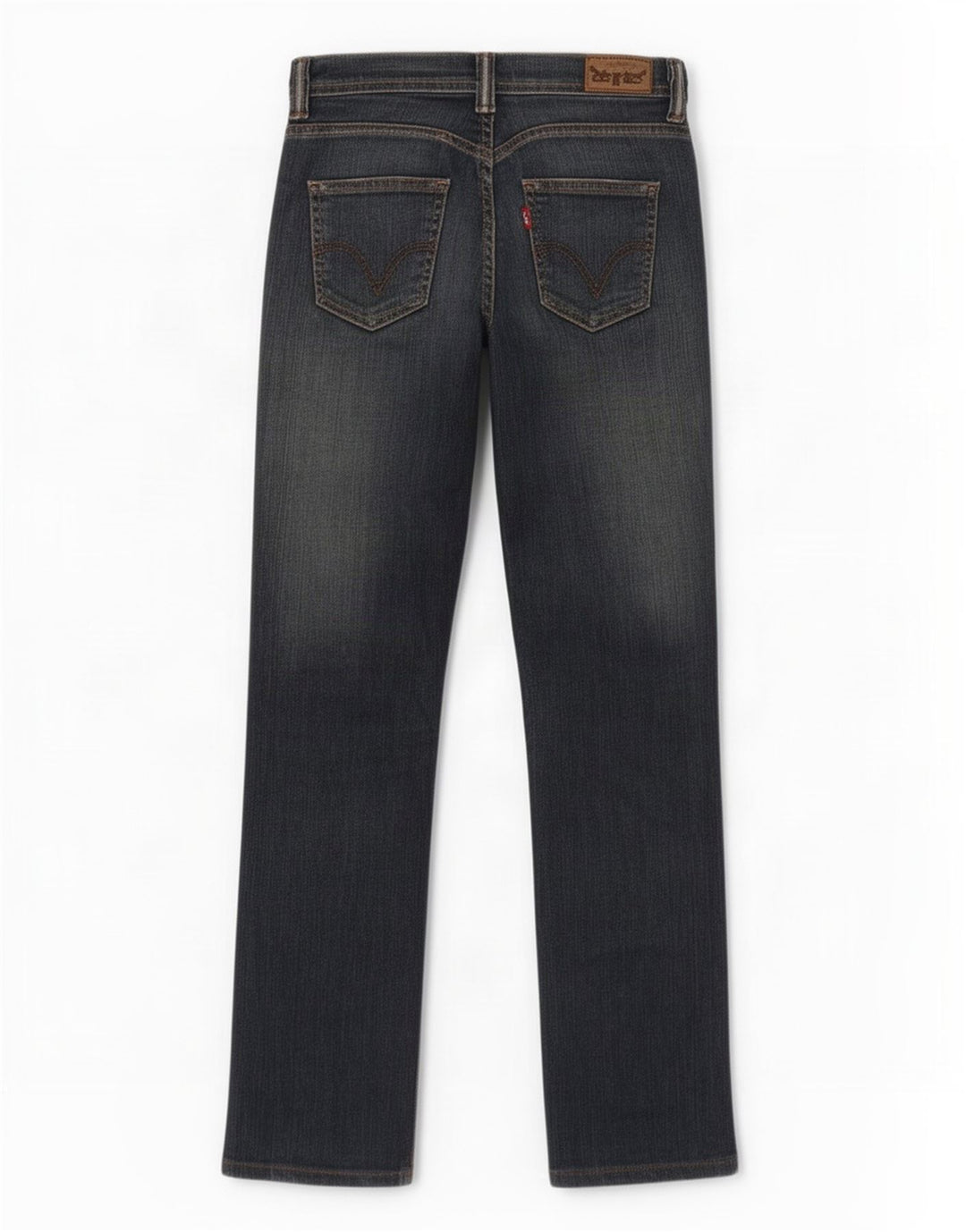 Levi's lige jeans til kvinder W28 L34 blå bomuld