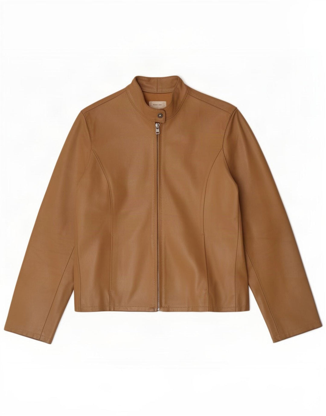 Conbipel Dame Læderjakke IT 44 Medium Brun