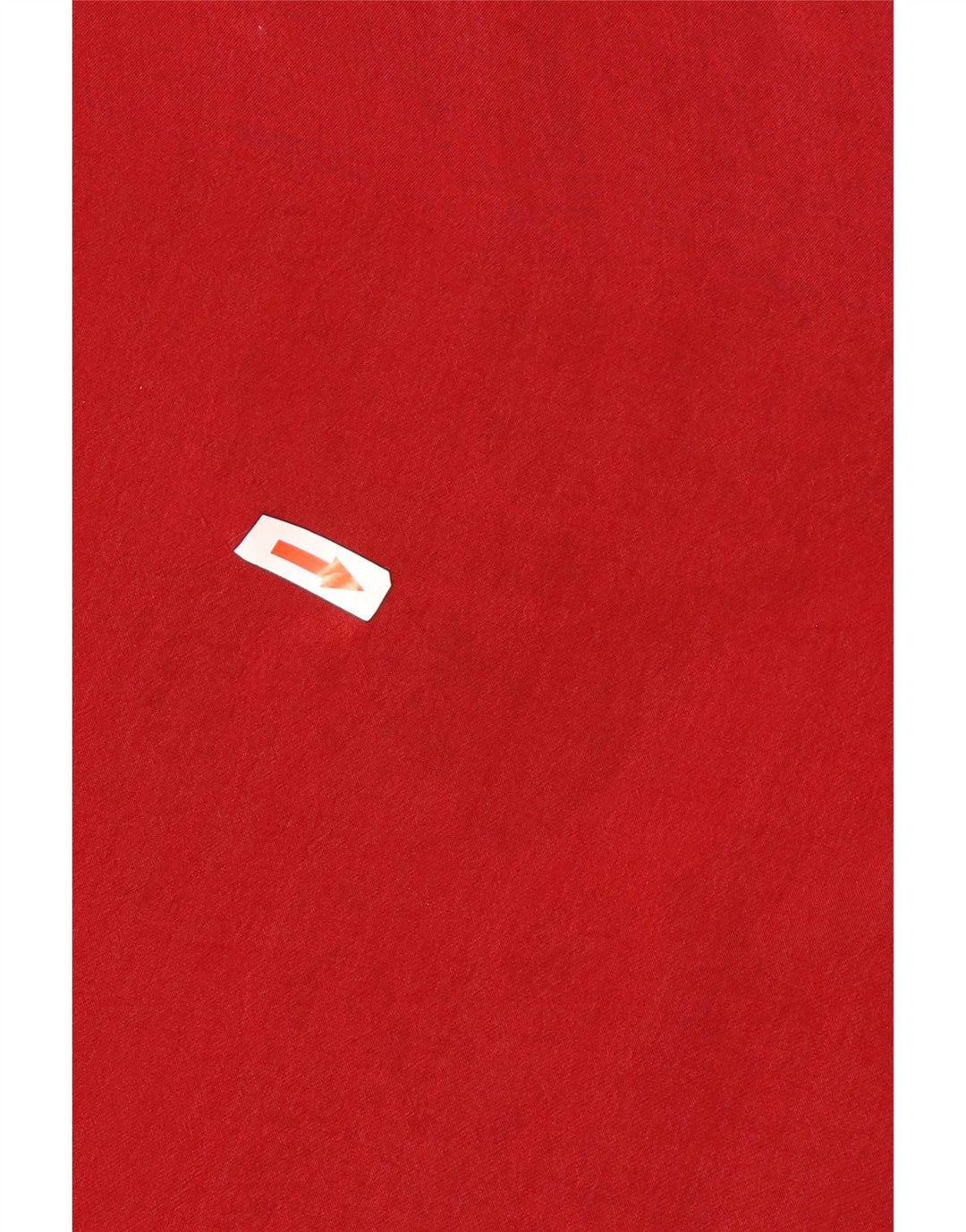 Cos Dame Langærmet Loose Fit Basic Kjole EU 36 Small Red Cupro