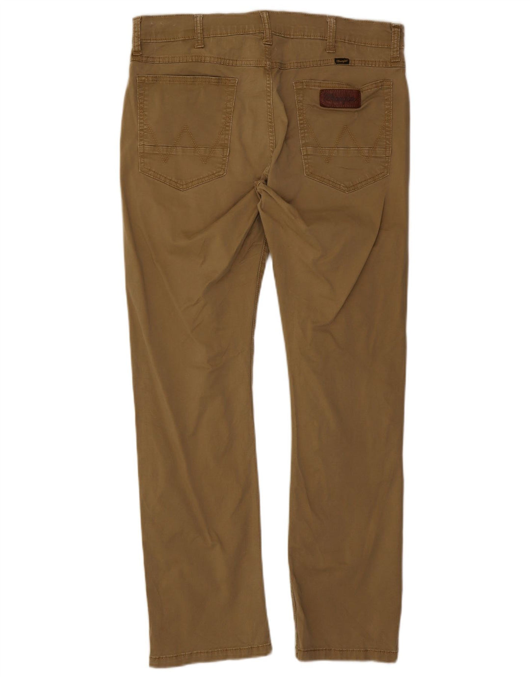 Wrangler Herre Slim Fit Chino Bukser W36 L30 Beige Bomuld