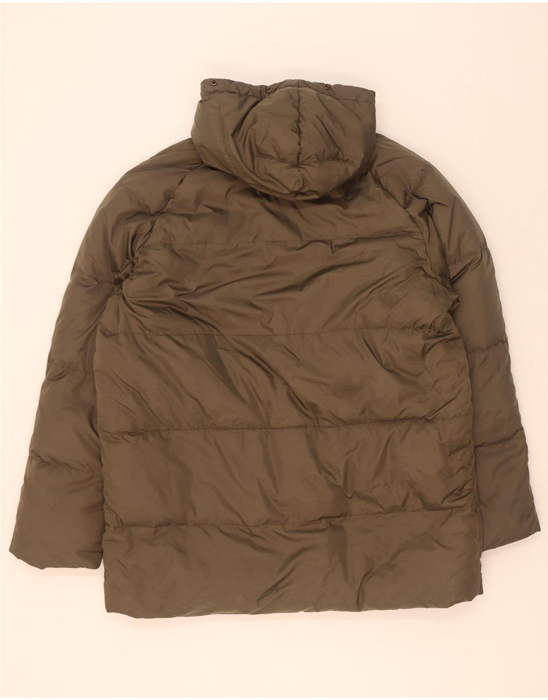 Belfe Herre hættepolstret jakke UK 44 2XL Khaki Polyamid