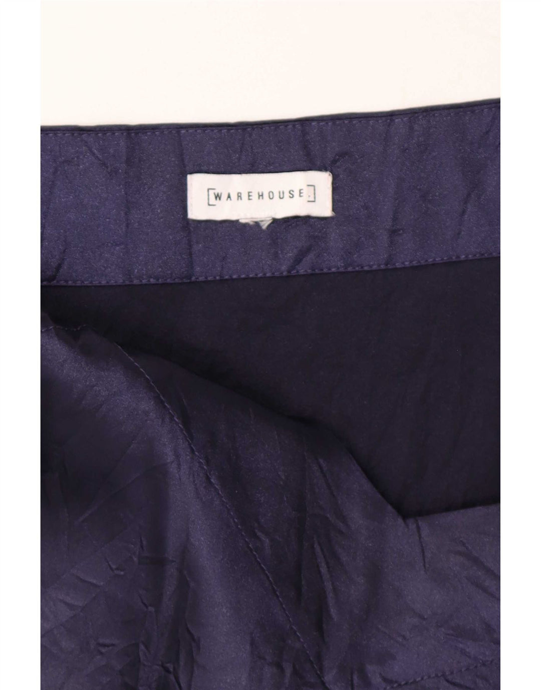 Warehouse Dame Cami Top UK 12 Medium Navy Blue