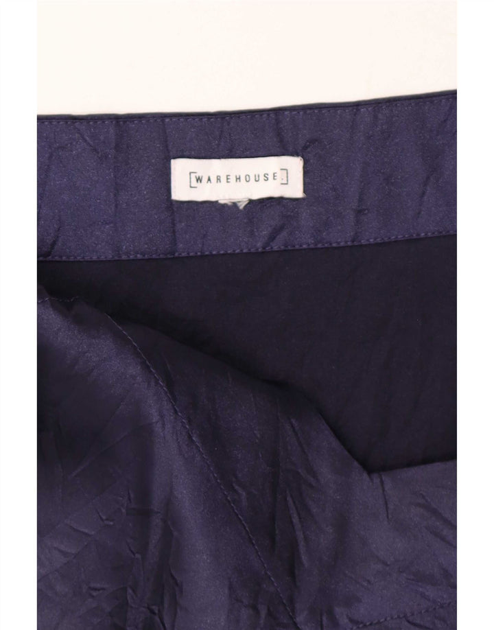 Warehouse Dame Cami Top UK 12 Medium Navy Blue