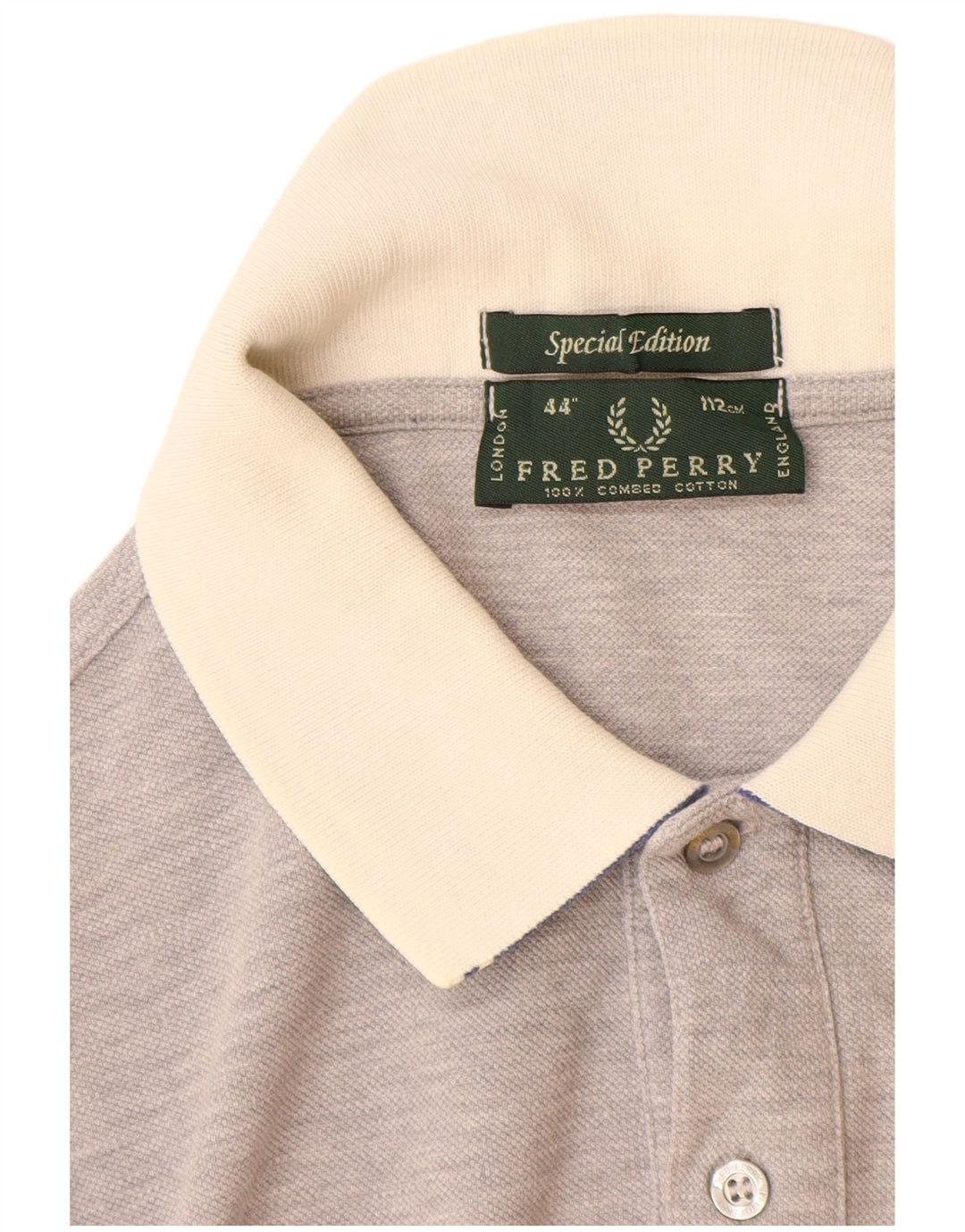 FRED PERRY Poloshirt til mænd mellemgrå bomuld