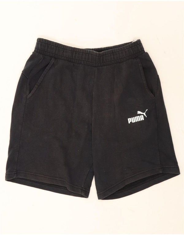 Puma Herre Sportshorts Medium Sort Bomuld