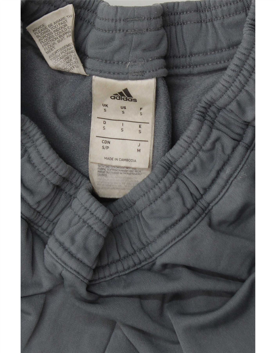 Adidas Træningsdragtsbukser til mænd Små grå polyester