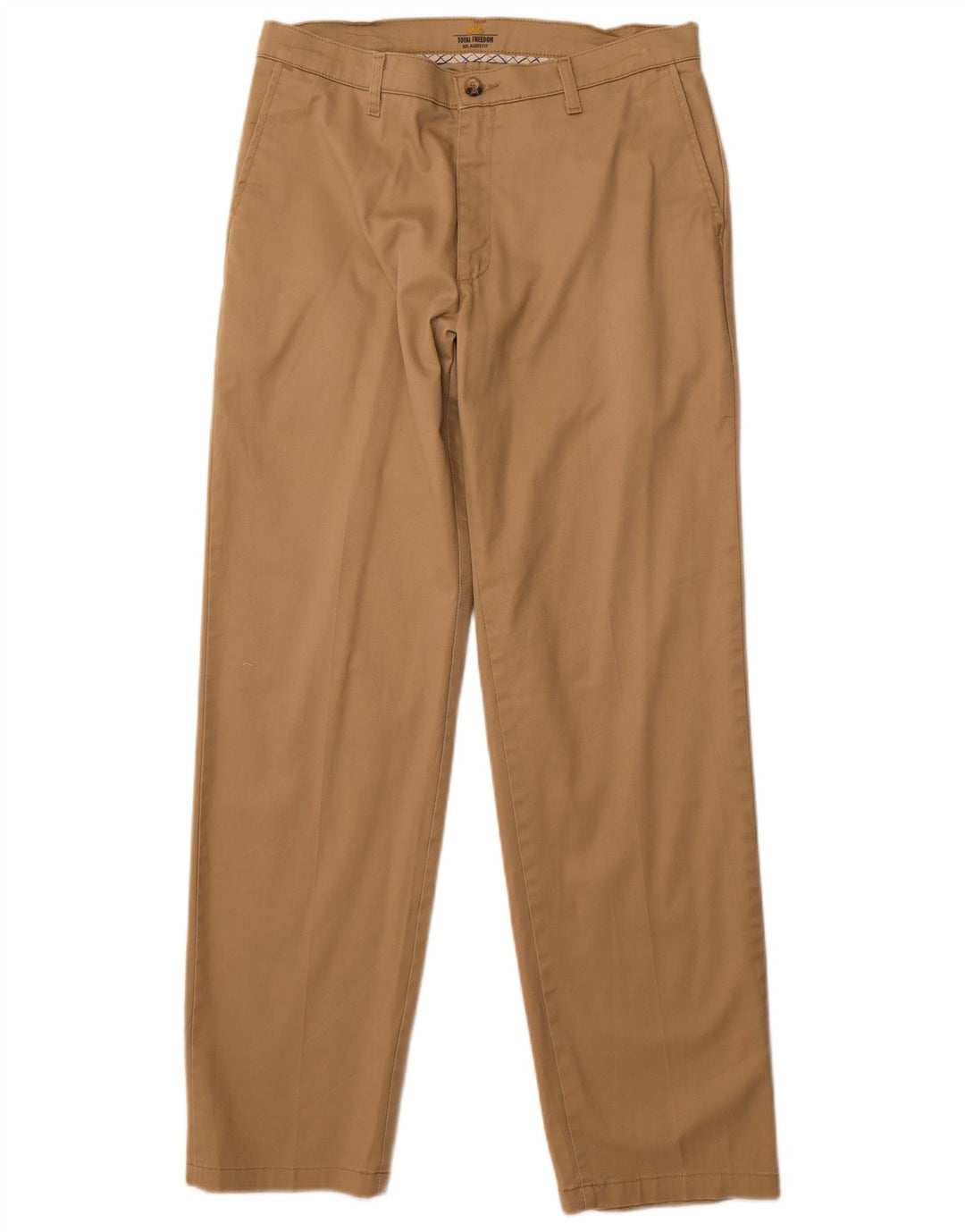 Lee Herre Relaxed Fit Chino Bukser W33 L34 Beige Bomuld