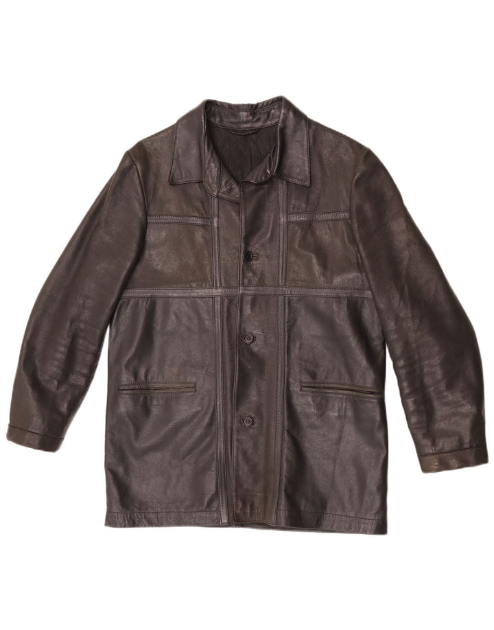 Vintage herre læderjakke UK 36 Small Brown