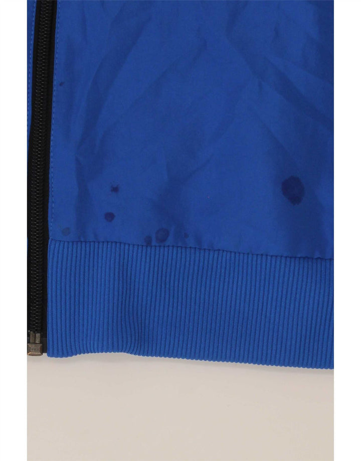 Adidas træningsjakke til drenge 12-13 år Blå Colourblock Polyester