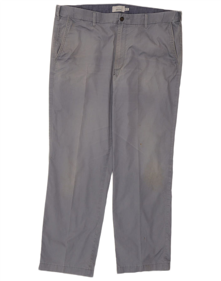 Marks & Spencer Herre Regular Fit Chinobukser W40 L31 Blå bomuld