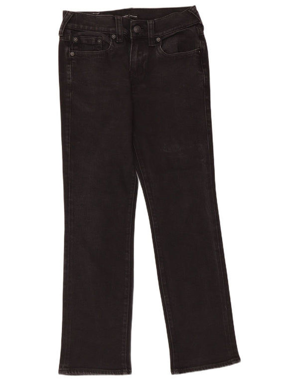 TRUE RELIGION Herre Ricky Relaxed Fit Straight Jeans W29 L30 sort bomuld