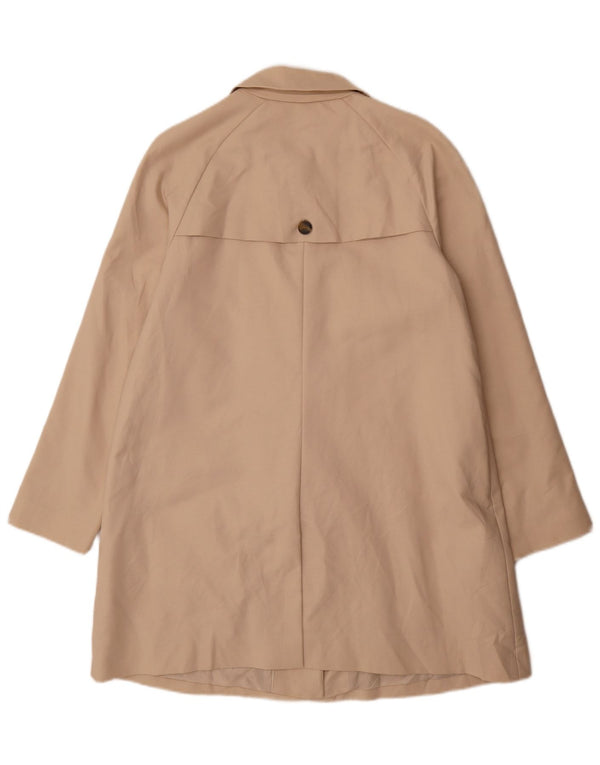 John Lewis Trench Coat til kvinder UK 10 Small Beige Bomuld
