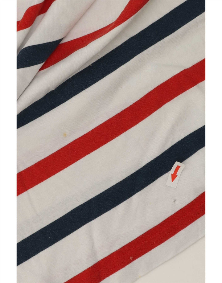 Paul & Shark Herre T-Shirt Top Lille Flerfarvet Stribet