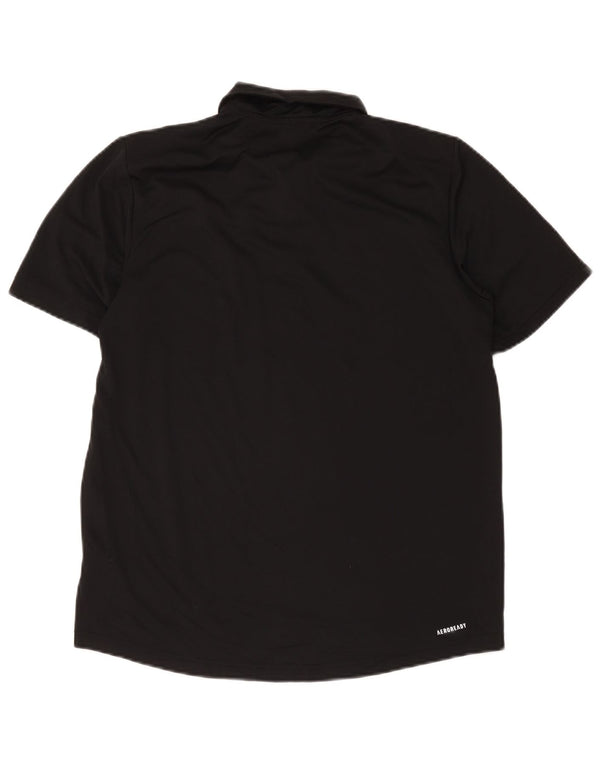Adidas Aeroready Polo Shirt Medium Sort Polyester til mænd
