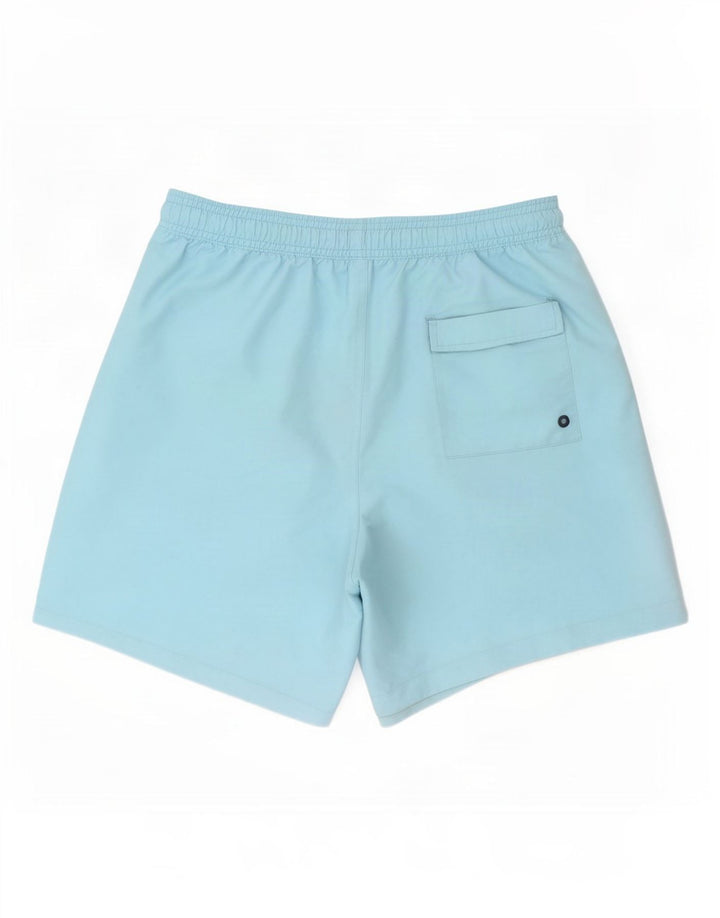 Calvin Klein Herre grafiske svømmeshorts Små blå Colourblock Polyester