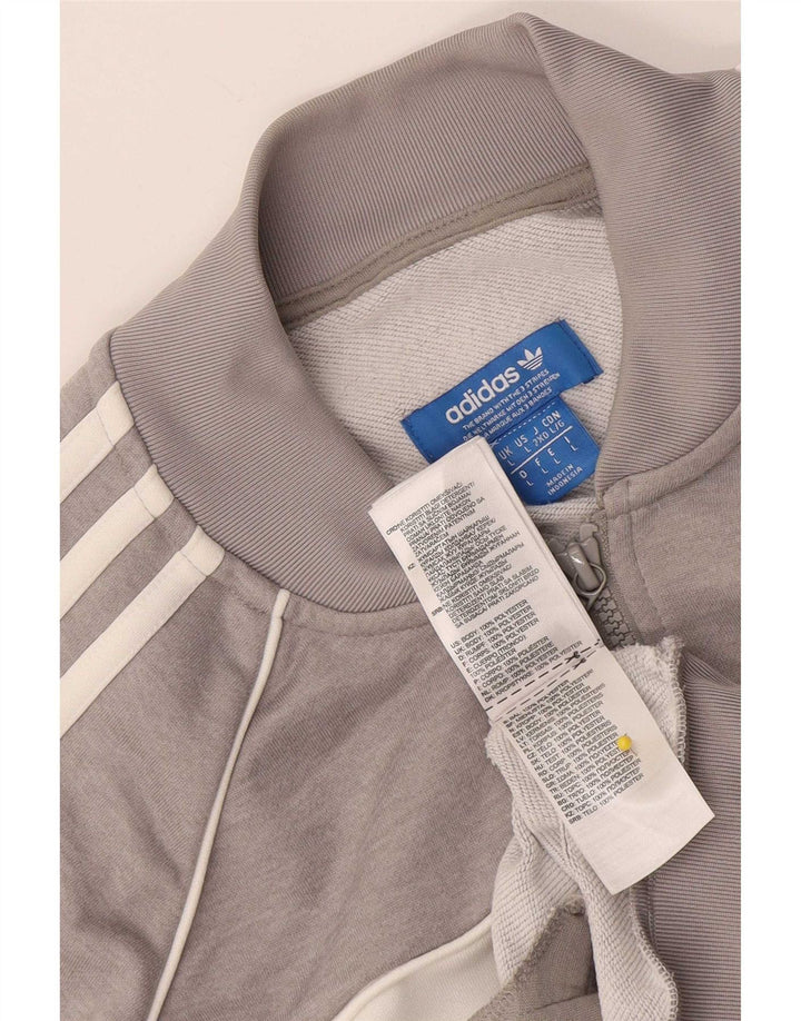 Adidas Træningsdragt til mænd Topjakke Stor Grå Colourblock Polyester