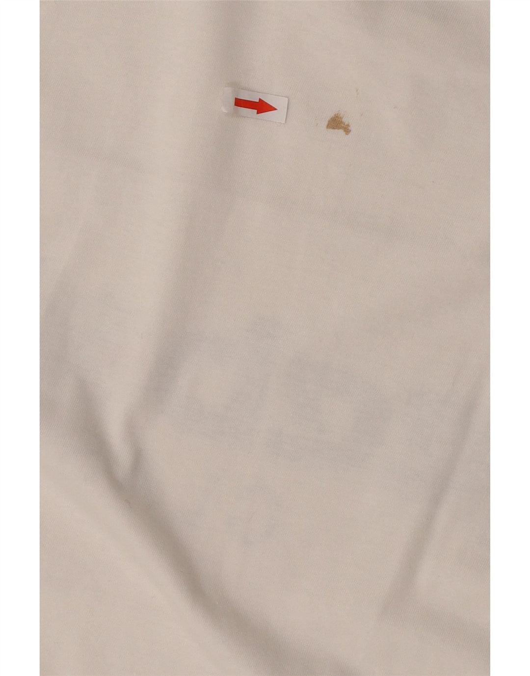 Reebok Herre Klassisk Grafisk T-Shirt Top Stor Hvid Bomuld