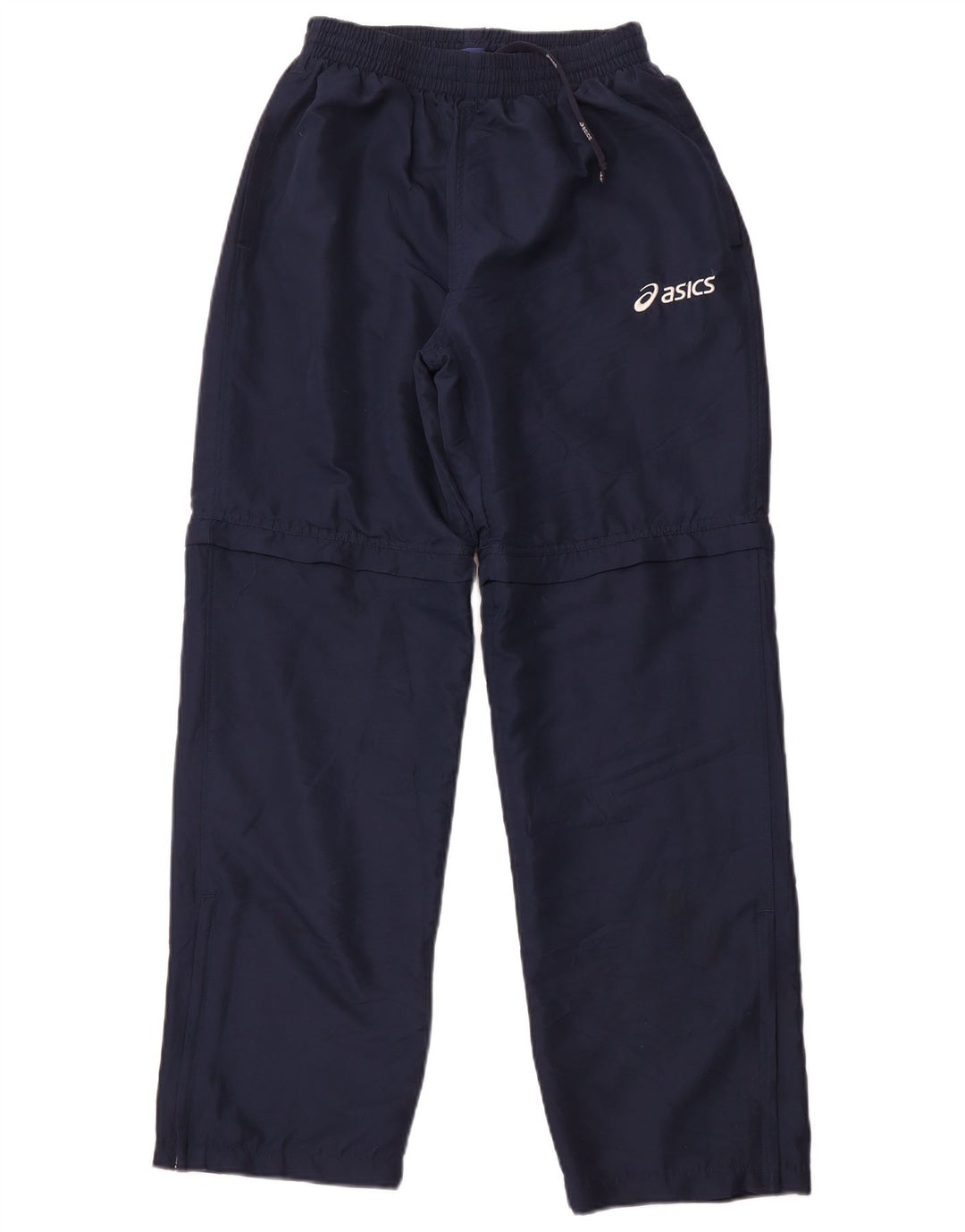 ASICS Træningsdragtsbukser til kvinder UK 14 Large Navy Blue Polyester