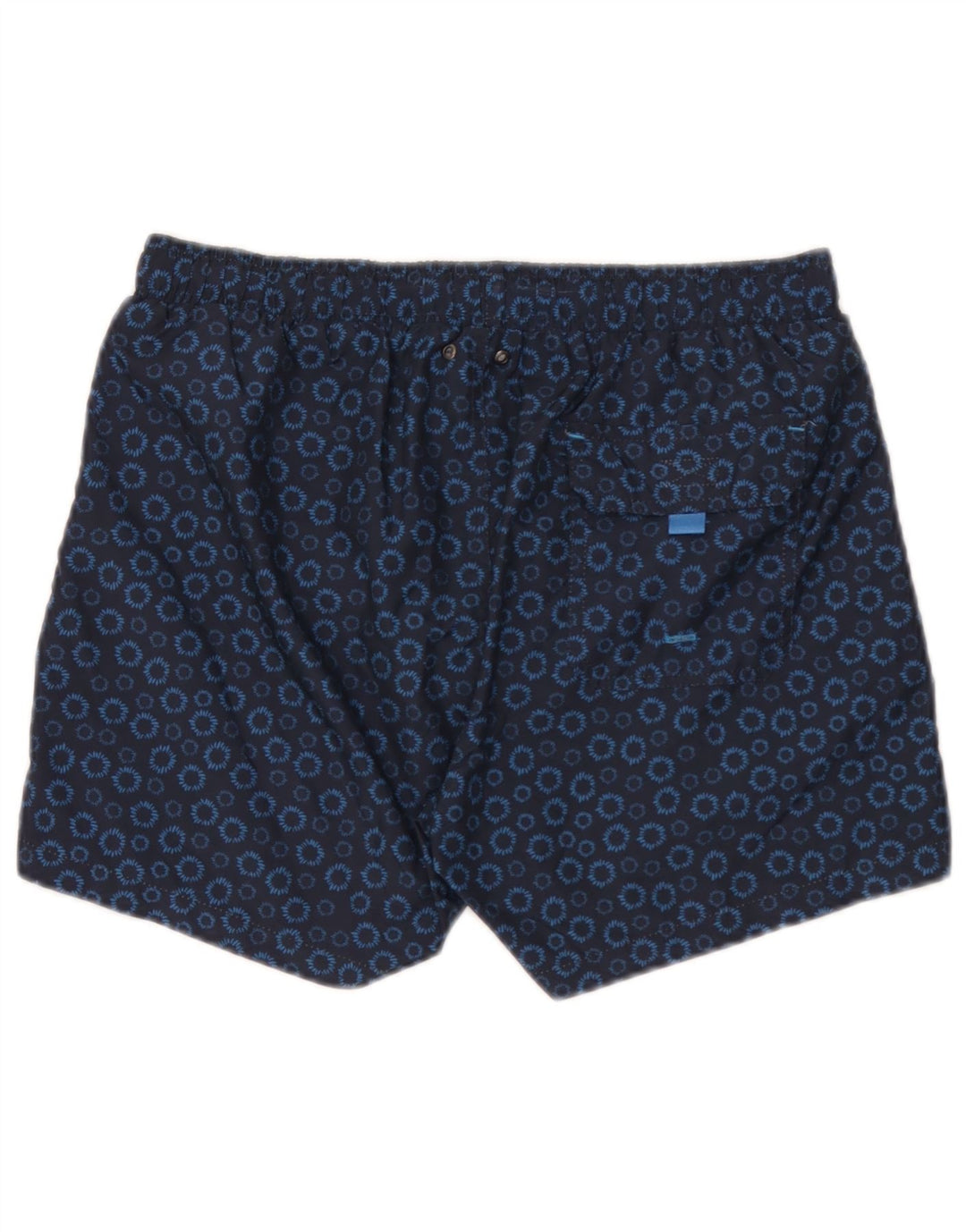 Gutteridge Badeshorts til mænd Medium Navy Blue Floral Polyester