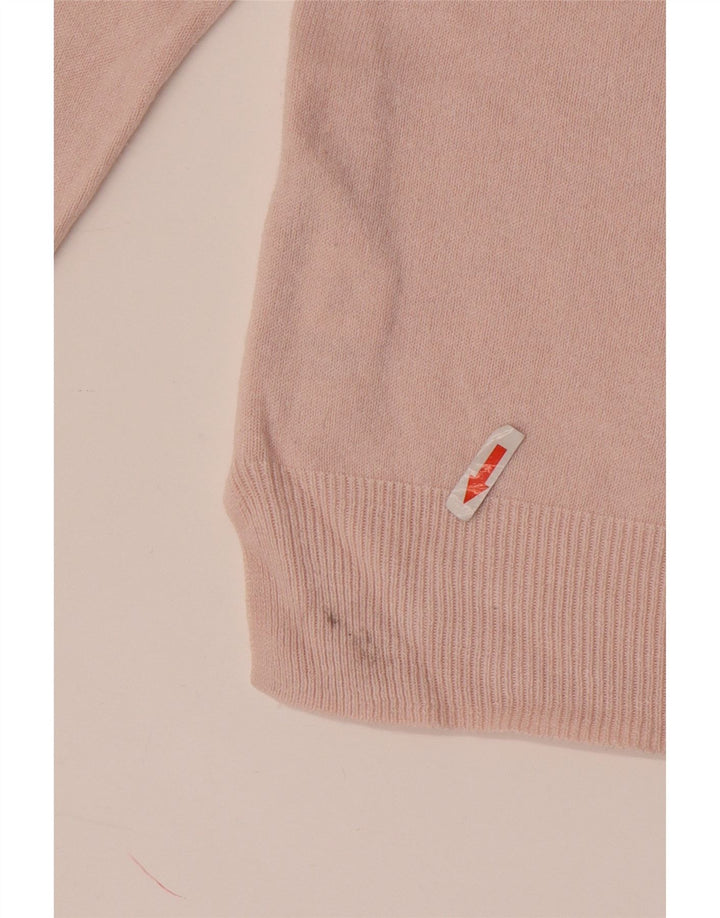 Marks & Spencer Dame sweater med rund hals DK 12 Medium Pink Akryl