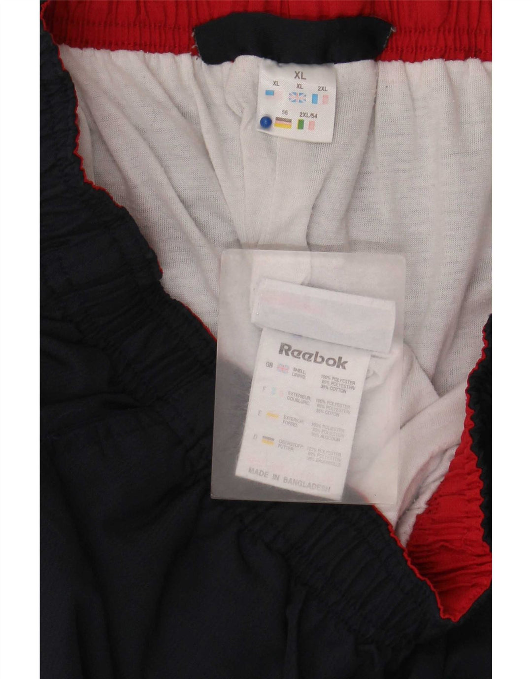 Adidas Herre Capri Træningsdragt Bukser XL Navy Blue Polyester