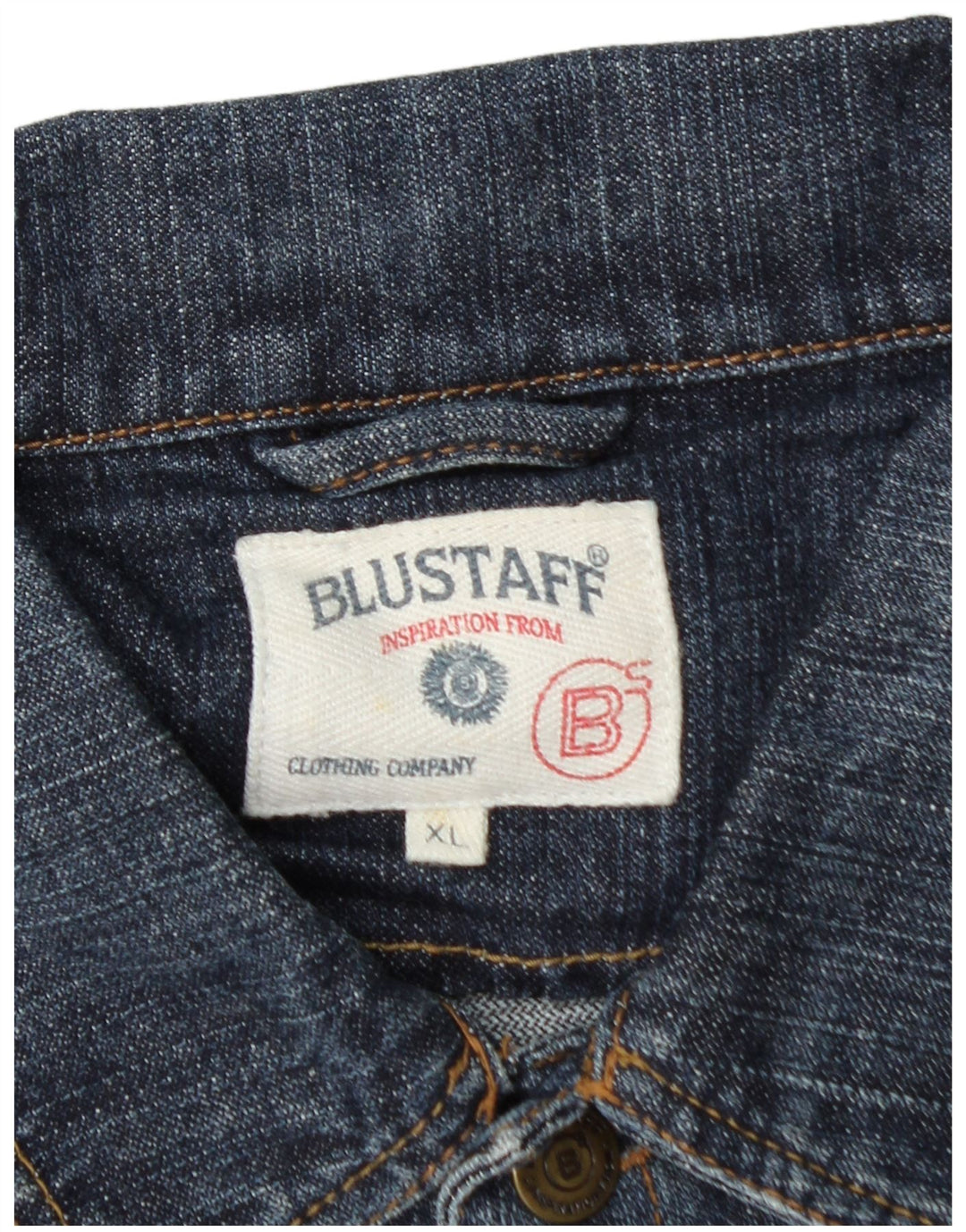 BLUSTAFF Denimjakke til mænd UK 42 XL Blå