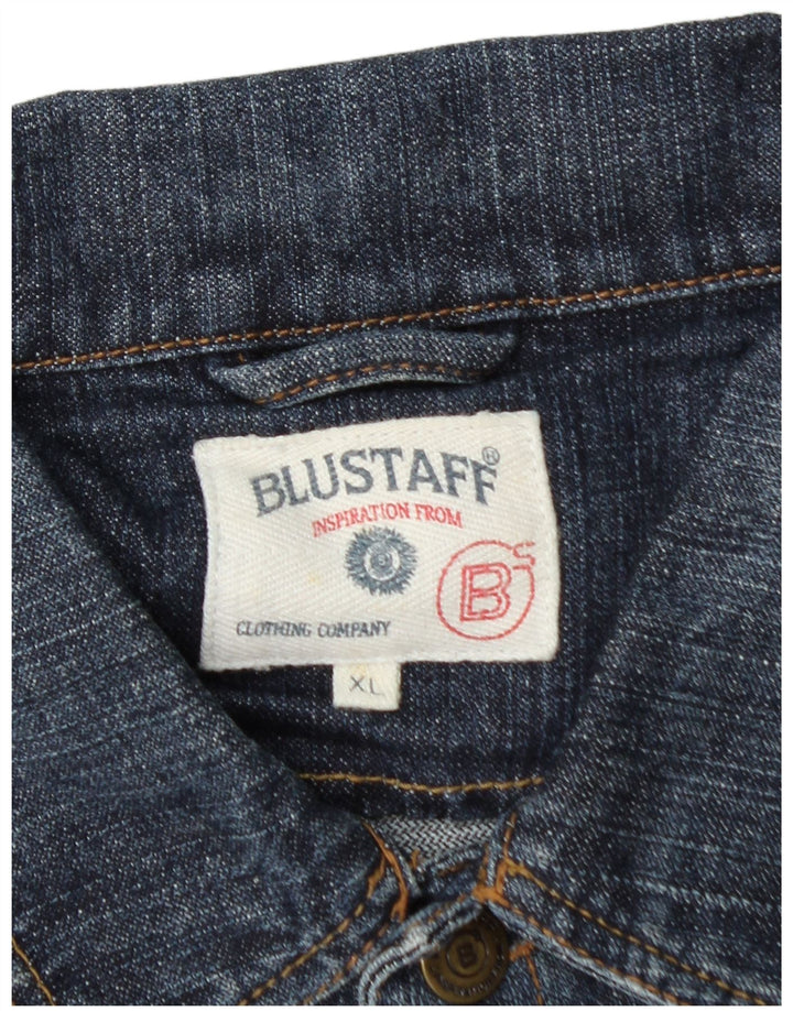 BLUSTAFF Denimjakke til mænd UK 42 XL Blå