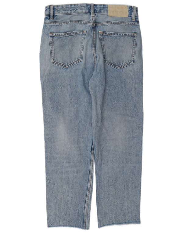 Zara Straight Jeans til mænd EU 38 Small W30 L26 Blue Cotton