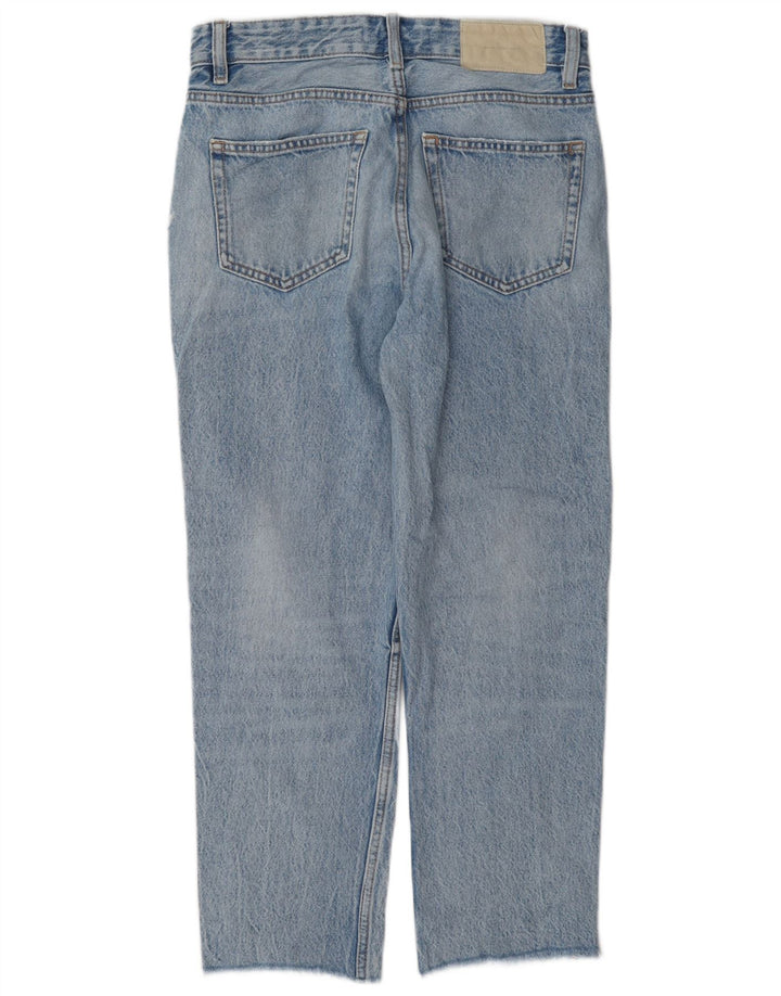 Zara Straight Jeans til mænd EU 38 Small W30 L26 Blue Cotton