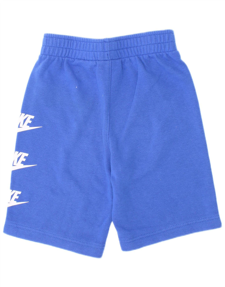 Nike drenge grafiske sportsshorts 6-7 år store blå bomuld
